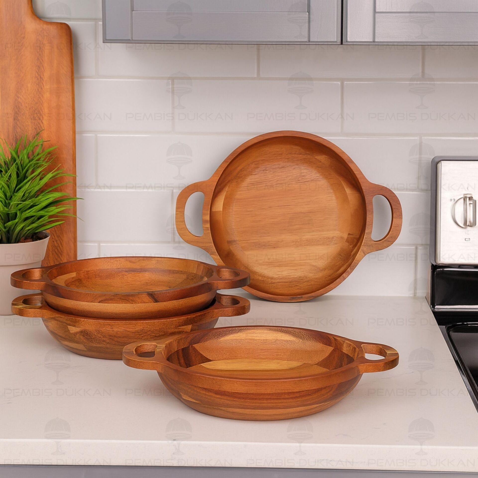 1 ADET AKASYA CARMEN ORTA BOY KULPLU KASE (7B200)