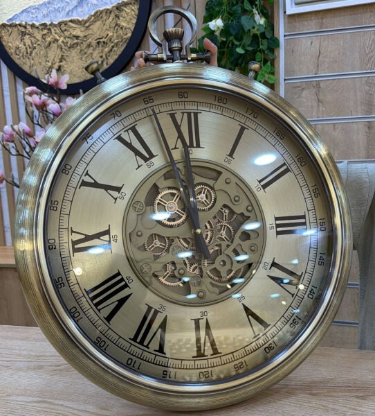 52 CM ÇARKLI DUVAR SAATİ 2619
