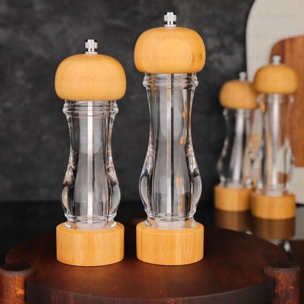 2Lİ BAMBU TUZ-KARABİBER DEĞİRMENİ (76379-76380)