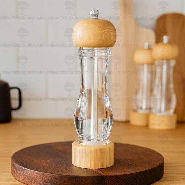 2Lİ BAMBU TUZ-KARABİBER DEĞİRMENİ (76379-76380)