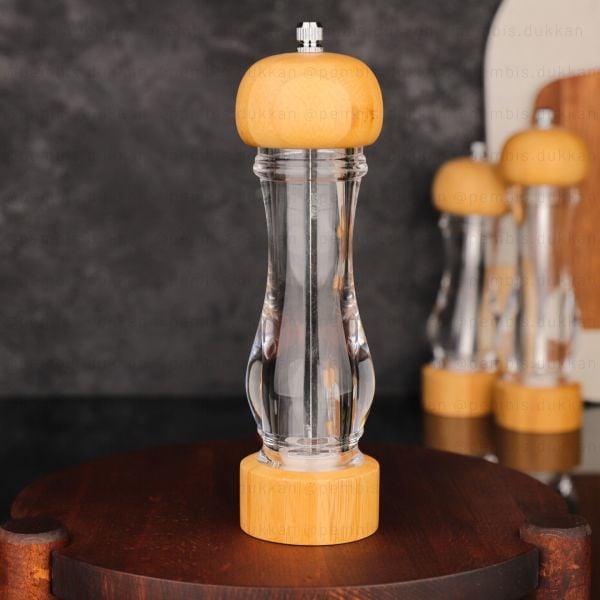 BAMBU BÜYÜK BOY TUZ & KARABİBER DEĞİRMENİ (76380)