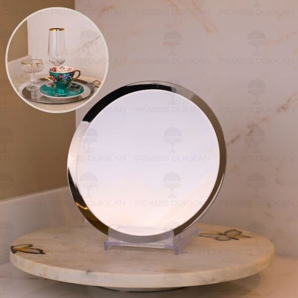 TİAMO 22CM KAHVE SUNUM TEPSİSİ