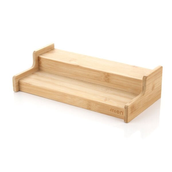 BAMBU 2 BASAMAKLI TEZGAH ÜSTÜ, BAHARAT STANDI (403)