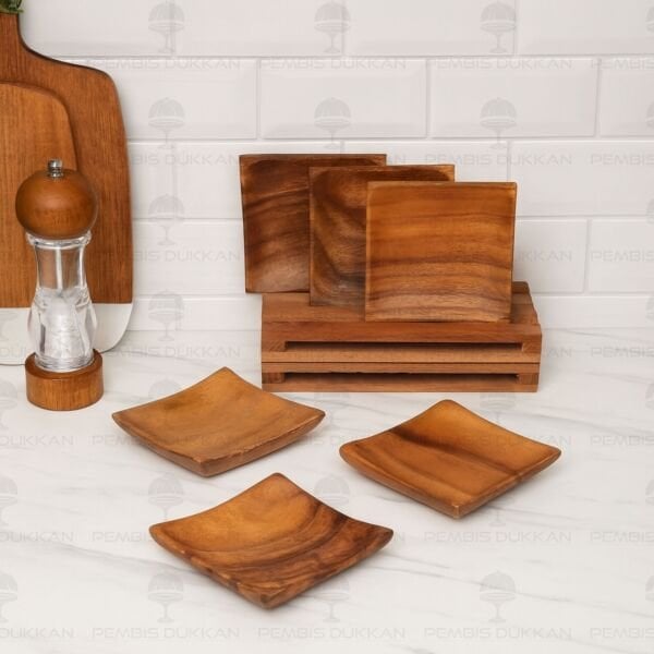 1 ADET FİLİPİN AKASYASI KARE DÜZ KASE (AKS117)