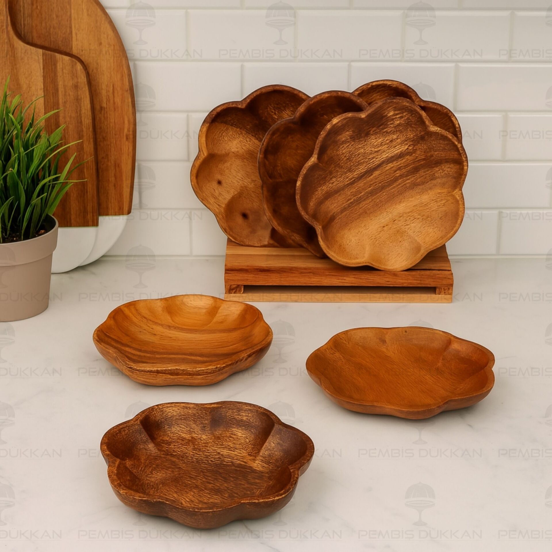 1 ADET FİLİPİN AKASYASI ÇİÇEK ÇEREZLİK & KASE (AKS128)