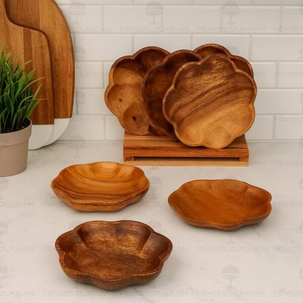 1 ADET FİLİPİN AKASYASI ÇİÇEK ÇEREZLİK & KASE (AKS128)