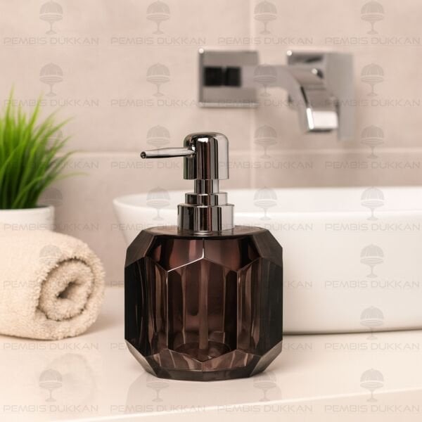 FÜME AKRİLİK KRİSTAL SIVI SABUNLUK (1548)