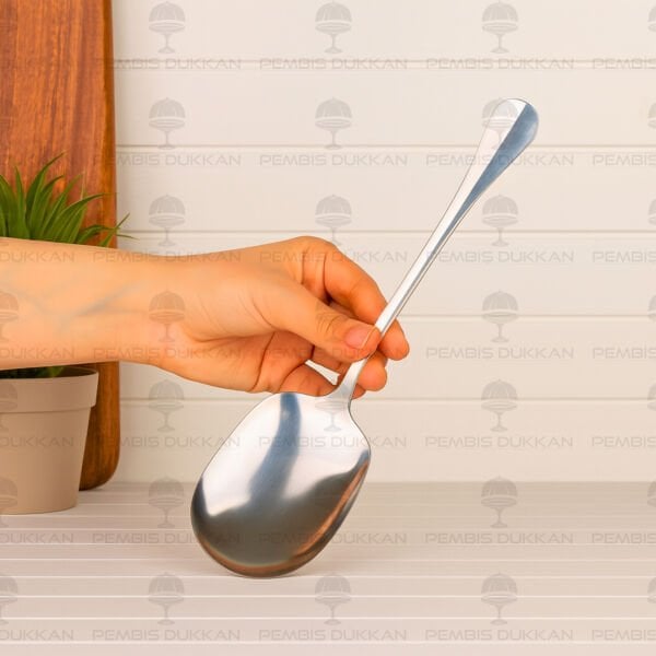 İVY ÇELİK SERVİS KAŞIĞI BÜYÜK BOY (KSK111)