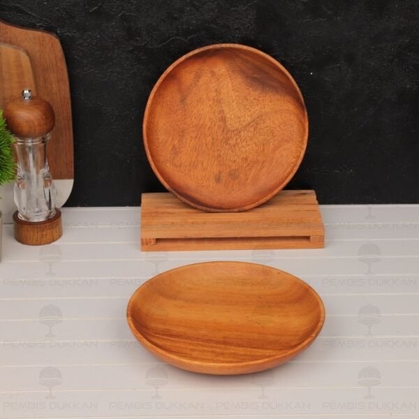 1 ADET FİLİPİN AKASYASI YUVARLAK 20CM PASTA & TATLI SERVİS (AKS101)