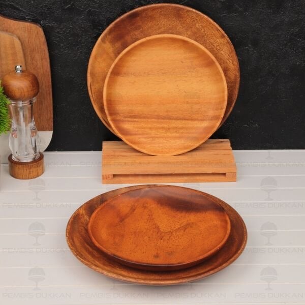 1 ADET FİLİPİN AKASYASI YUVARLAK 25CM KAHVALTI & YEMEK SERVİS (AKS102)