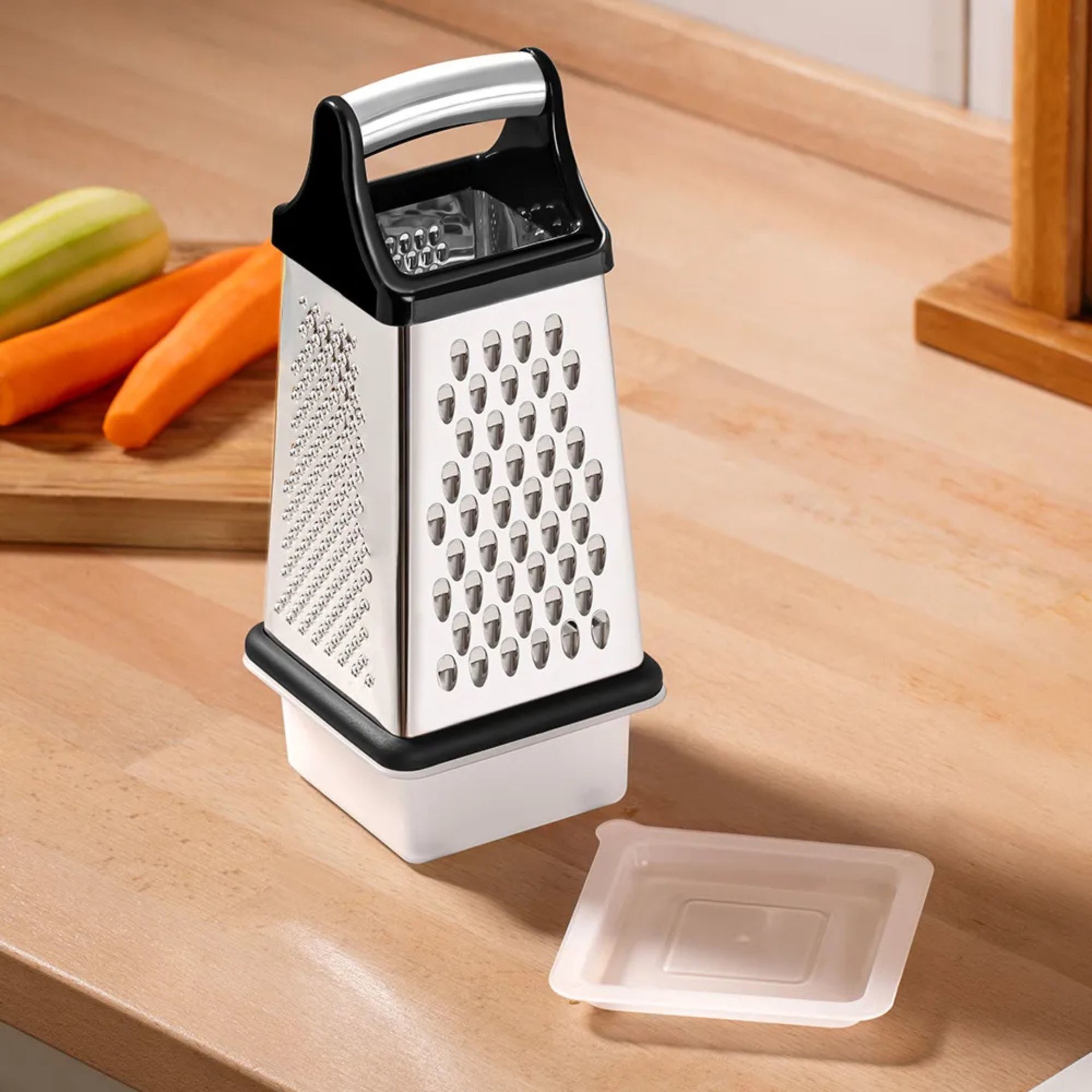 NEHİR HAZNELİ KARE ÇELİK RENDE