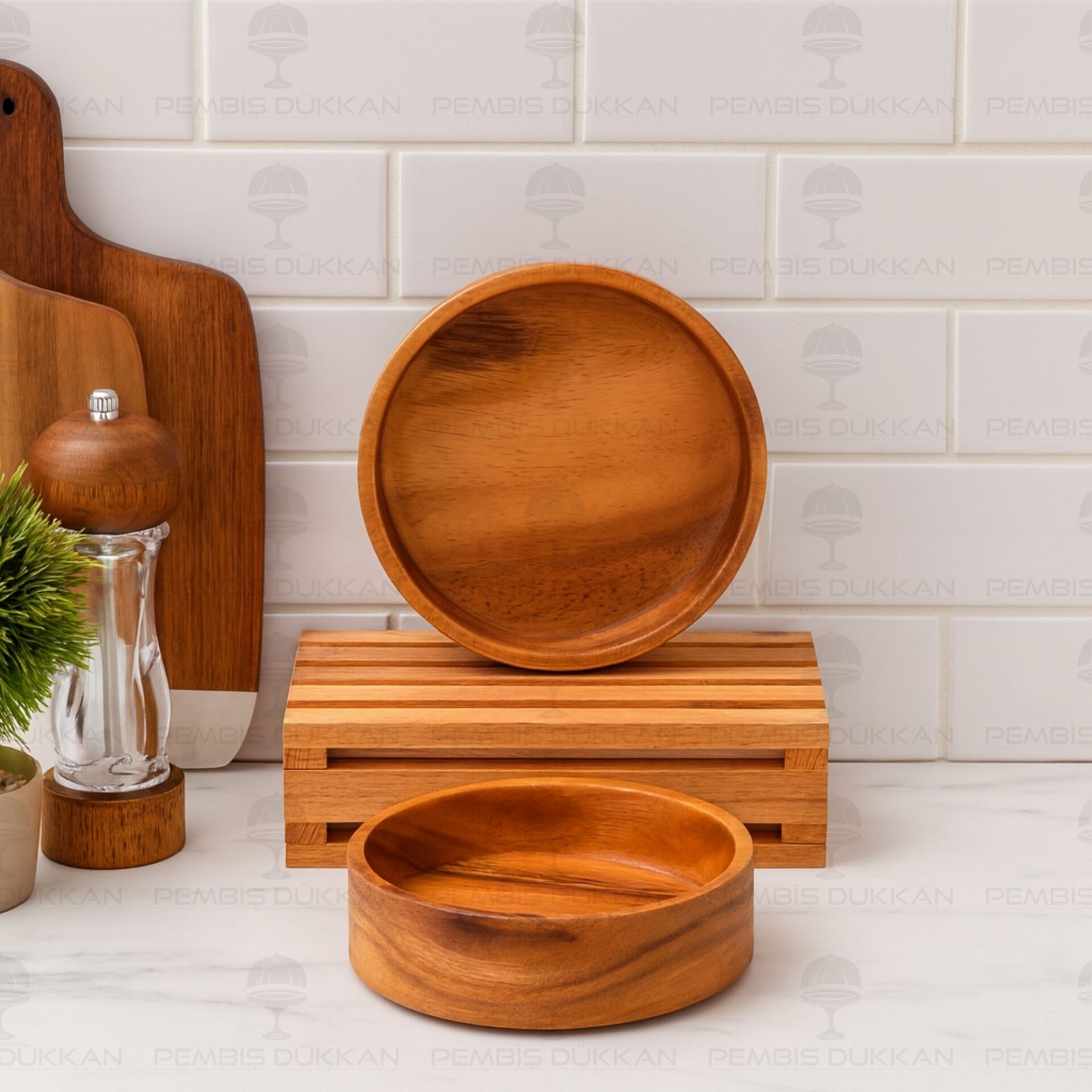 1 ADET FİLİPİN AKASYASI YUVARLAK DERİN KÜÇÜK ÇEREZLİK & KASE (AKS123)