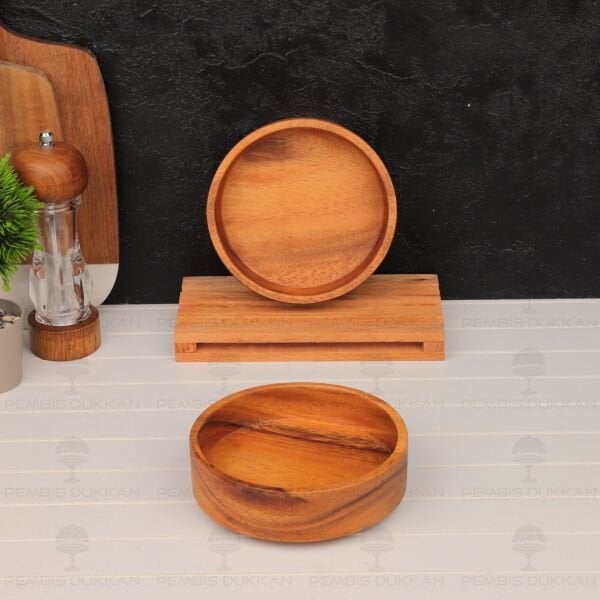 1 ADET FİLİPİN AKASYASI YUVARLAK DERİN KÜÇÜK ÇEREZLİK & KASE (AKS123)