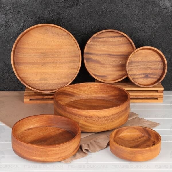 1 ADET FİLİPİN AKASYASI YUVARLAK DERİN KÜÇÜK ÇEREZLİK & KASE (AKS123)