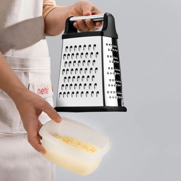 Nehir Hazneli Oval Çelik Rende