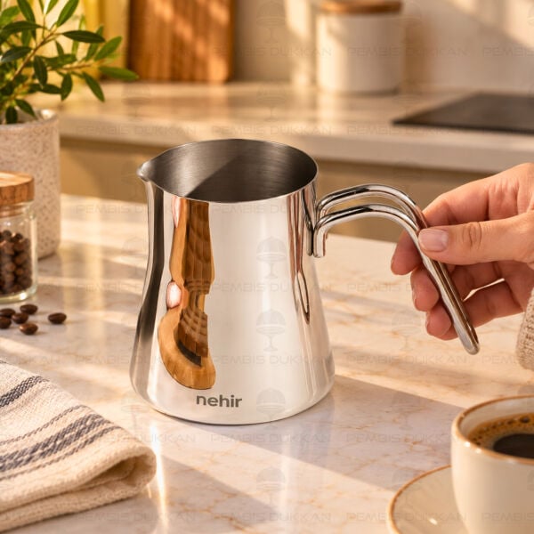 Nehir 800ml Midi Everest Çelik Sütlük