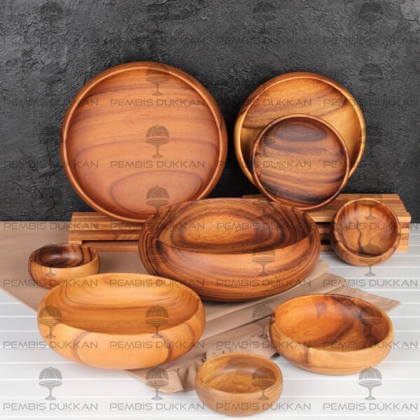 1 ADET FİLİPİN AKASYA YUVARLAK BOMBELİ MİNİ KASE (AKS113)