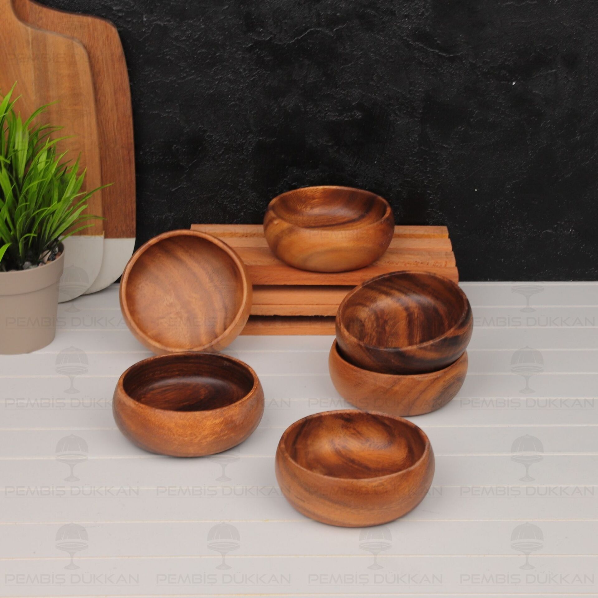 1 ADET FİLİPİN AKASYASI BOMBELİ ÇEREZLİK & KASE (AKS113)