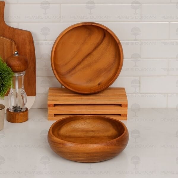 1 ADET FİLİPİN AKASYASI BOMBELİ DERİN KÜÇÜK ÇEREZLİK & KASE (AKS114)