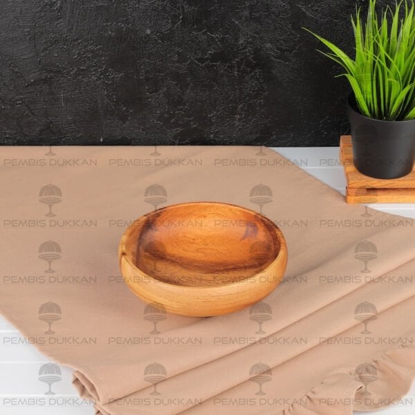 1 ADET FİLİPİN AKASYA YUVARLAK BOMBELİ KÜÇÜK KASE (AKS114)