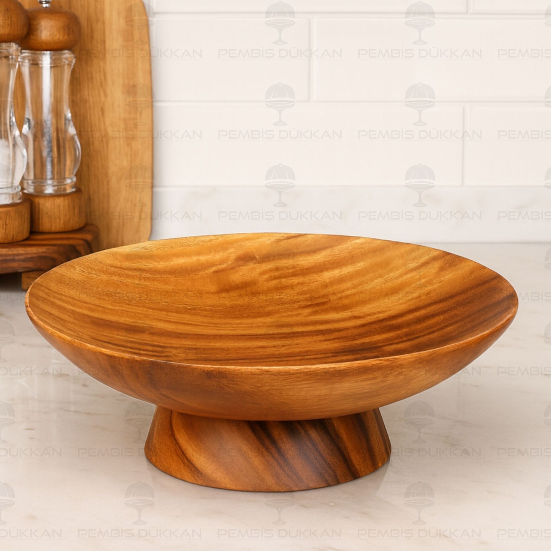 FİLİPİN AKASYASI 30CM AYAKLI DERİN SALATA - MEZE SERVİS & MEYVELİK (AKS145)