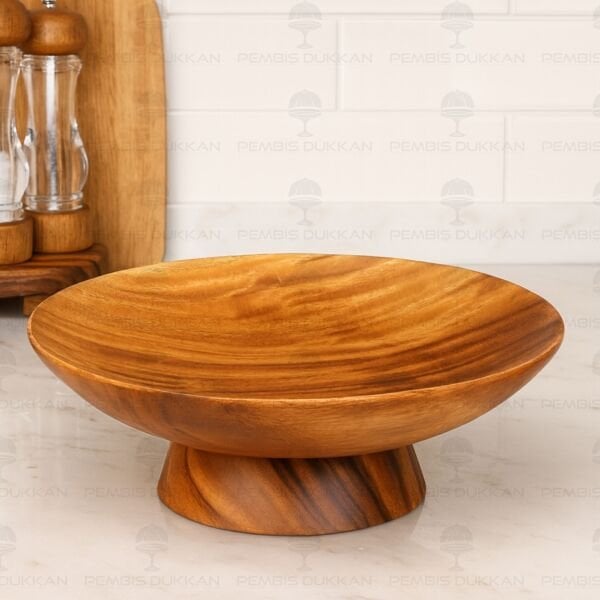 FİLİPİN AKASYASI 30CM AYAKLI DERİN SALATA - MEZE SERVİS & MEYVELİK (AKS145)