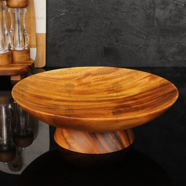 FİLİPİN AKASYASI 30CM AYAKLI DERİN SALATA - MEZE SERVİS & MEYVELİK (AKS145)