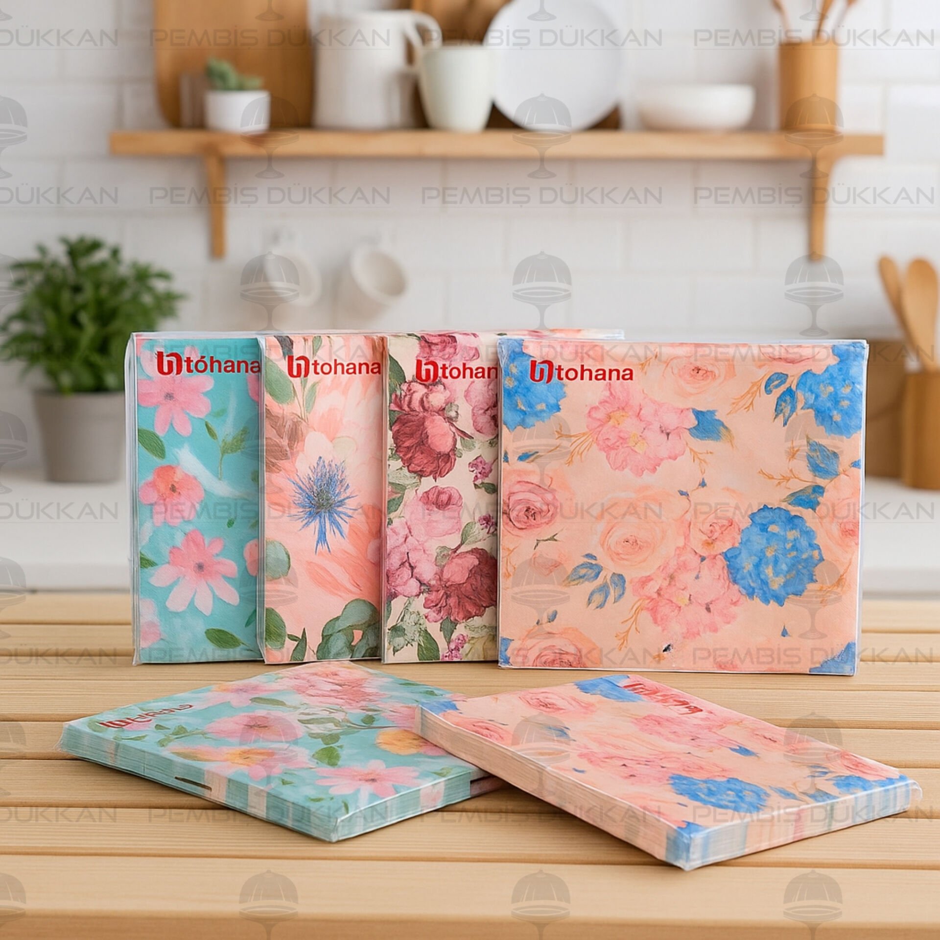 1 PAKET THN 20Lİ DESENLİ PEÇETE