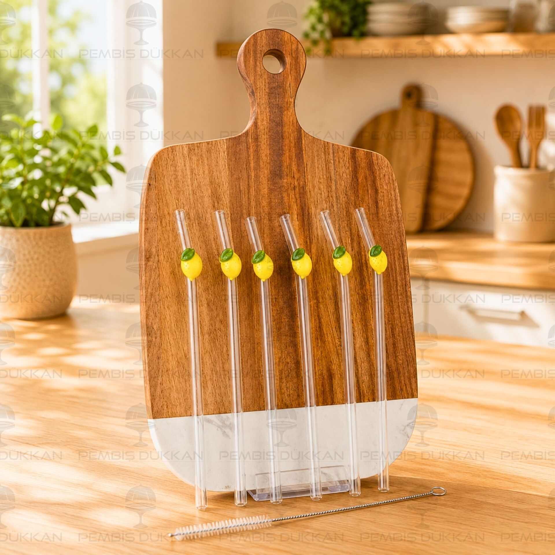 Limonlu Cam Pipet Seti (80049)