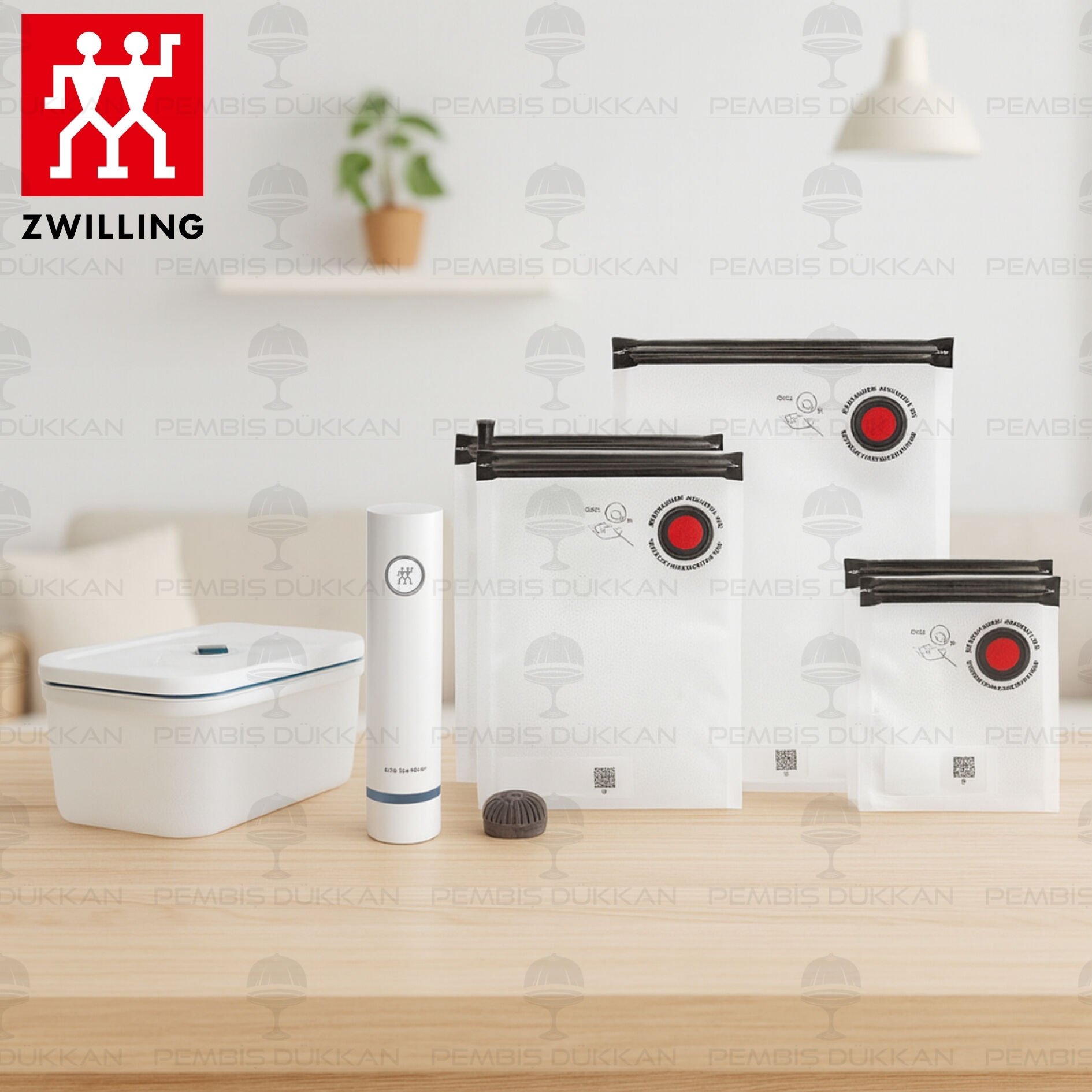 Pembiş Dükkan | ZWILLING VAKUM BAŞLANGIÇ SET BOROSİLİKAT CAM 7