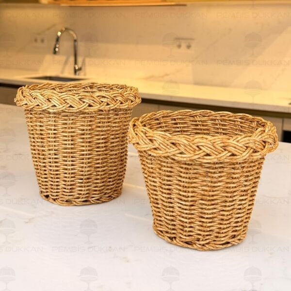 2Lİ RATTAN KÜÇÜK SEPET (1538)