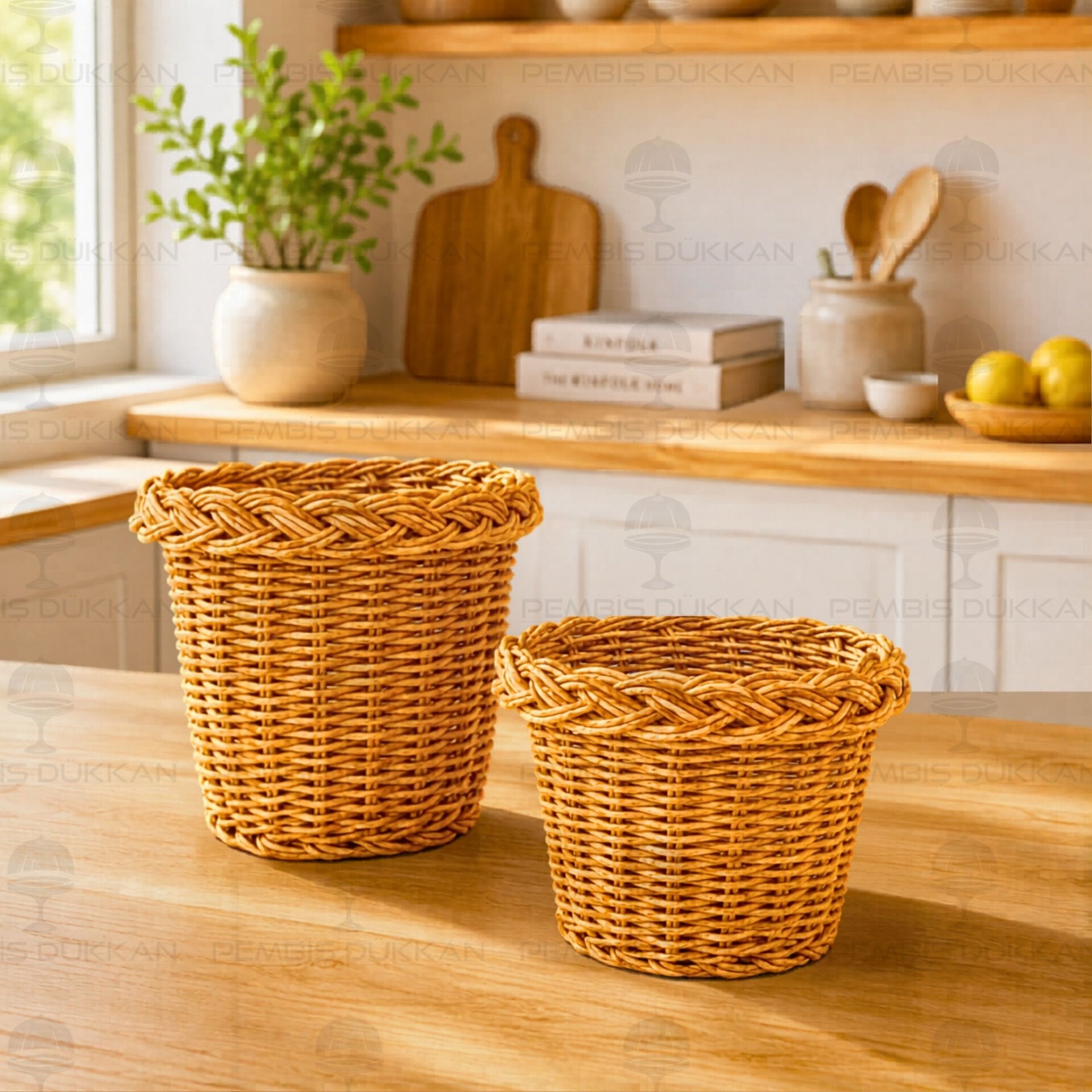 2Lİ RATTAN KÜÇÜK SEPET (1538)