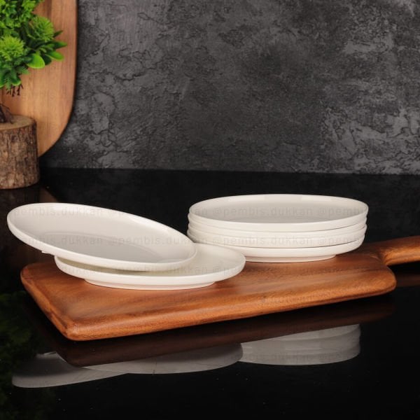 1 ADET BONE PORSELEN BONJELA SERİ OVAL KAHVALTILIK (4010)