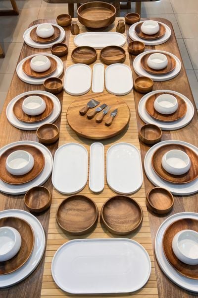 AKASYALI PORSELEN KAHVALTI SET NO 5 (KİŞİ ADETİ SEÇİNİZ)