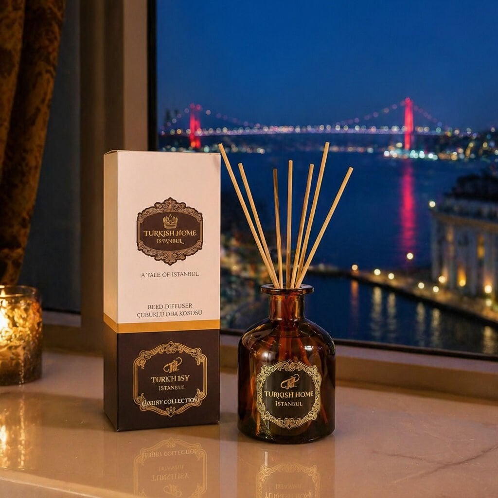500ML TURKISH HOME İSTANBUL ÇUBUKLU ODA KOKUSU