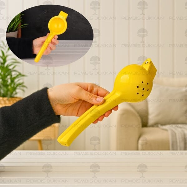 SARI PARLAK METAL LİMON SIKACAĞI (MN1385)