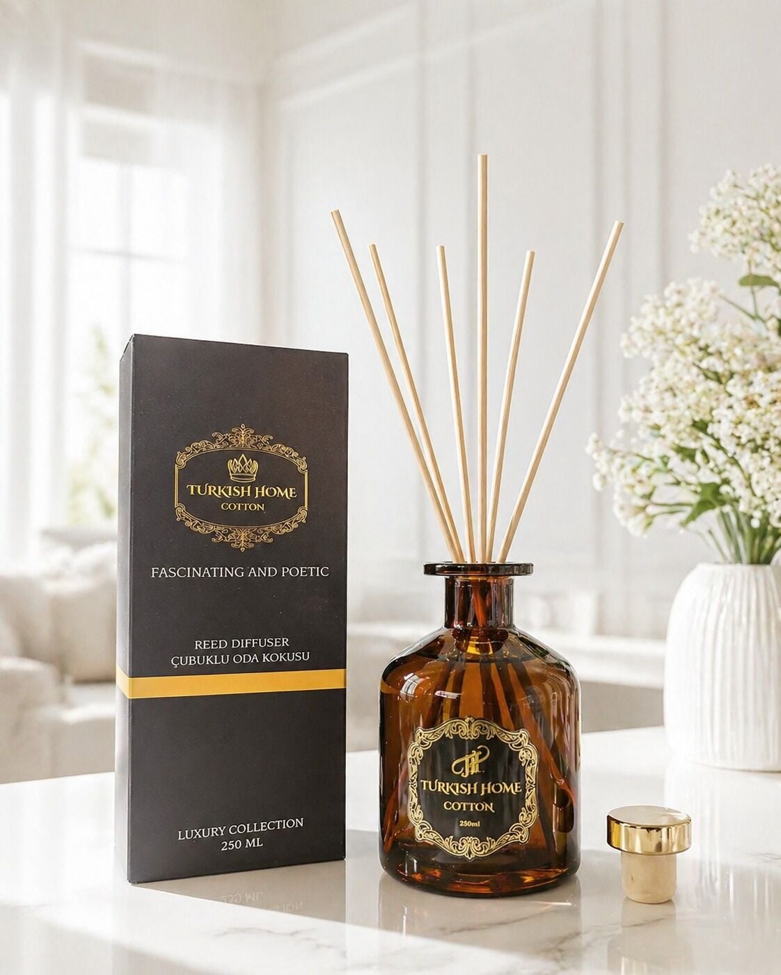 250ML TURKISH HOME COTTON ÇUBUKLU ODA KOKUSU