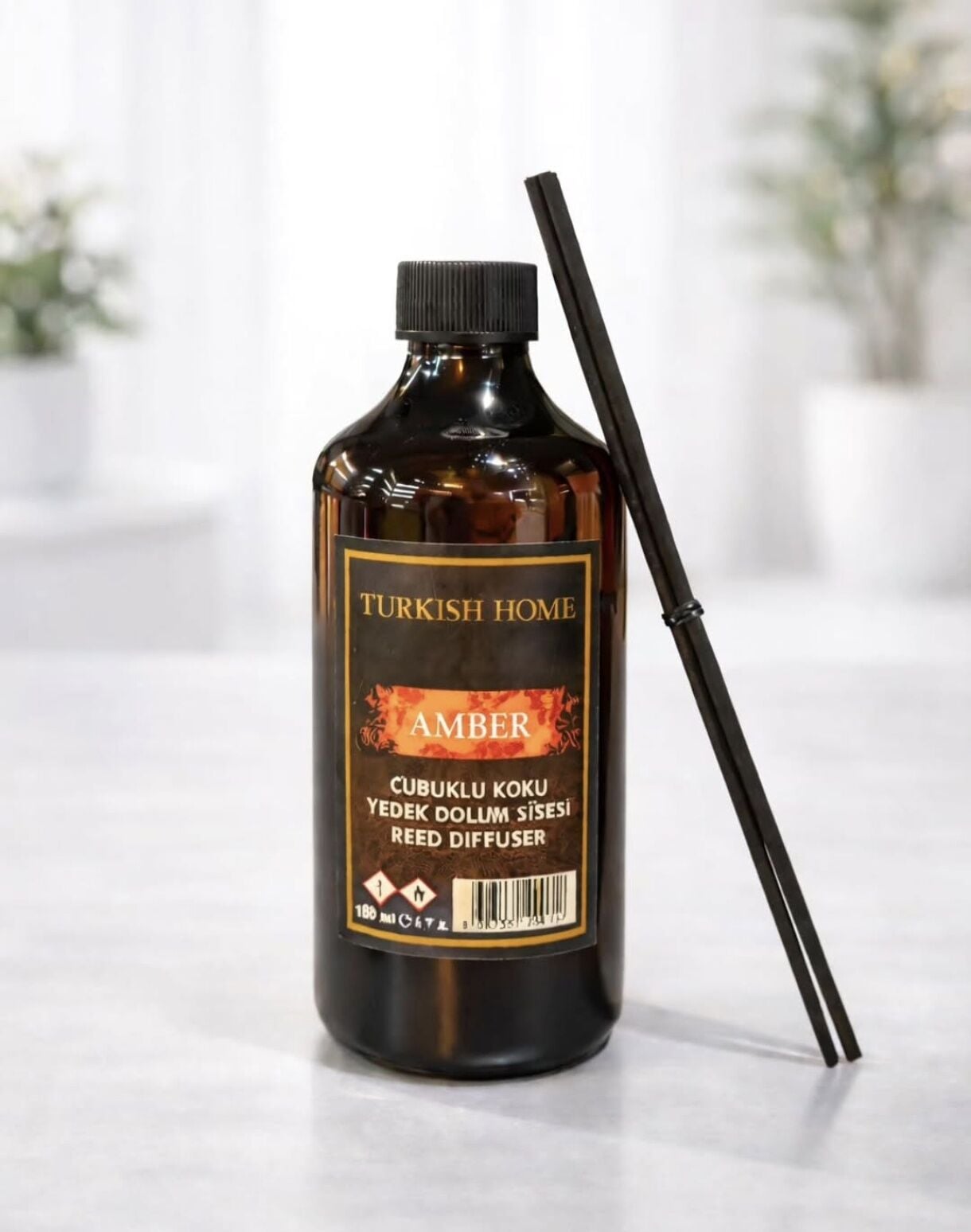 500ML TURKISH HOME AMBER ODA KOKUSU DOLUM & YEDEK ŞİŞE