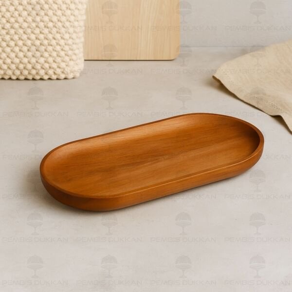 AKASYA OVAL FİT KAHVALTILIK KAYIK & YAĞDANLIK ALTLIĞI (7B109)