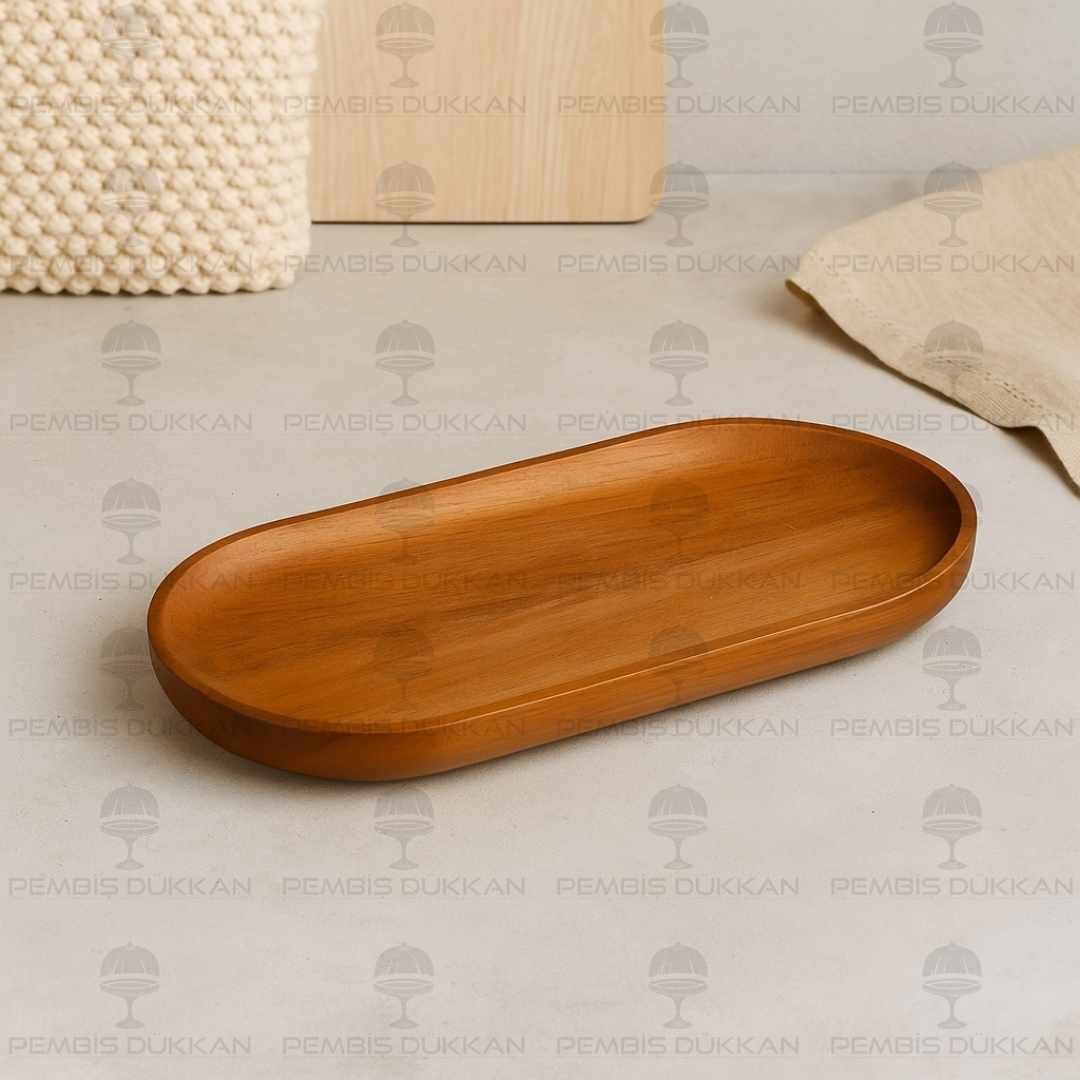 AKASYA OVAL FİT KAHVALTILIK KAYIK & YAĞDANLIK ALTLIĞI (7B109)