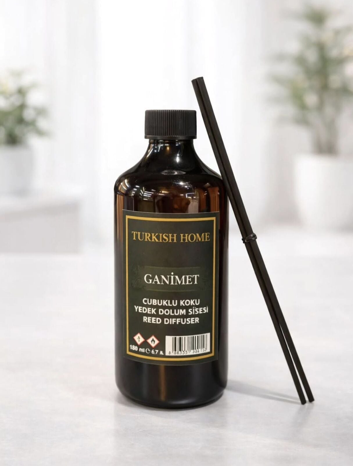 500ML TURKISH HOME GANİMET ODA KOKUSU DOLUM & YEDEK ŞİŞE