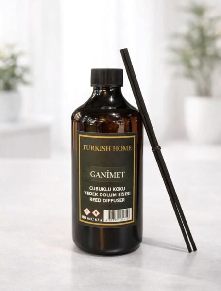500ML TURKISH HOME GANİMET ODA KOKUSU DOLUM & YEDEK ŞİŞE