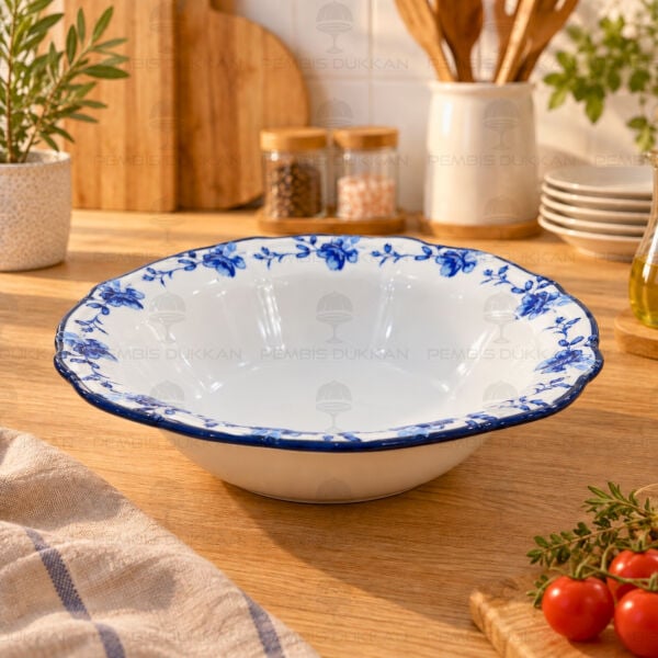 Mavi Vintage 26cm Salata Kase (1003)