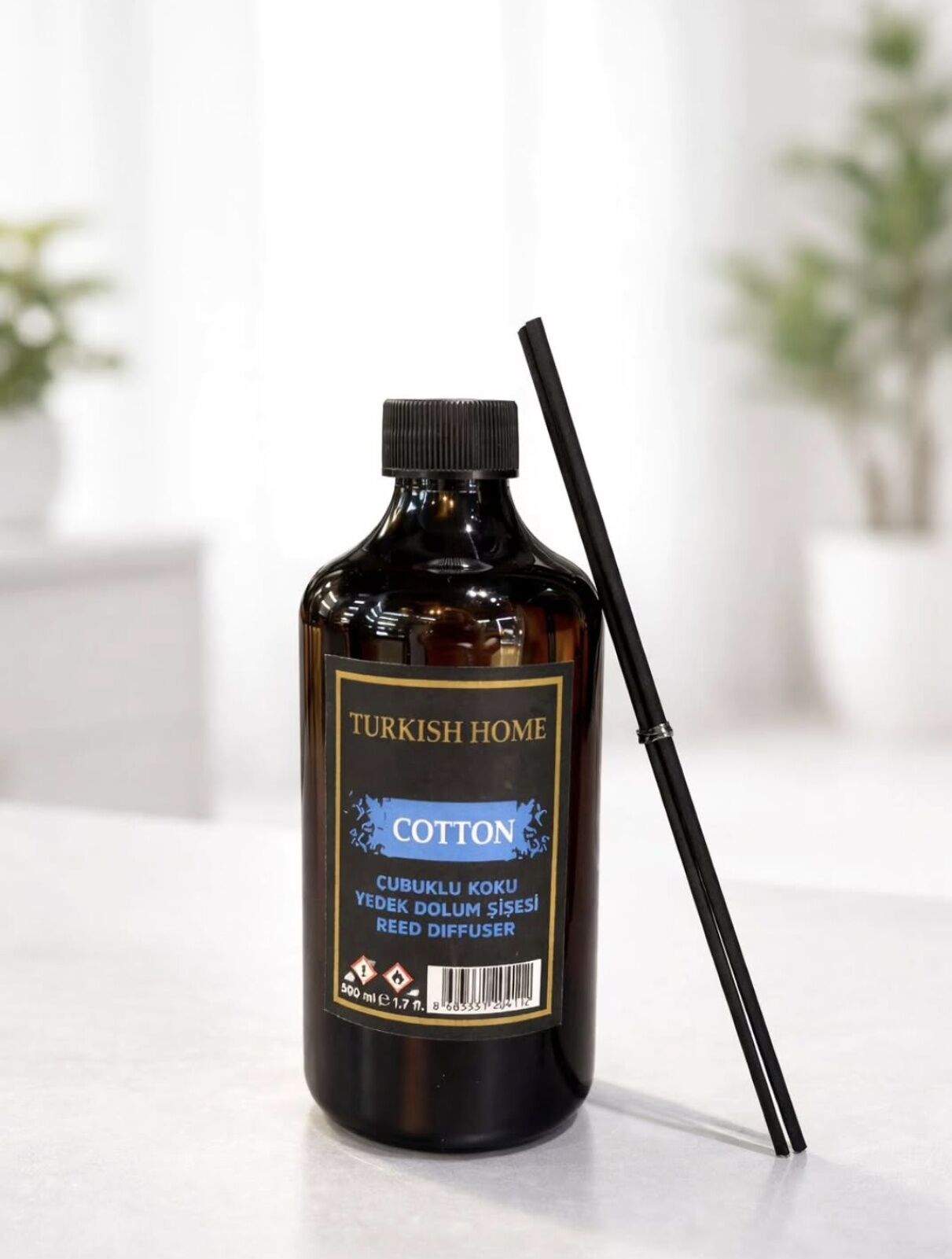 500ML TURKISH HOME COTTON ODA KOKUSU DOLUM & YEDEK ŞİŞE