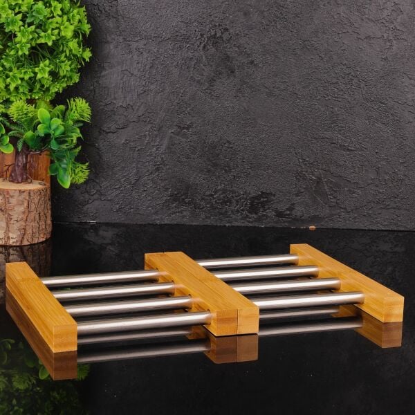 BAMBU KENARLI, AYARLANABİLİR KROM NİHALE (1395)