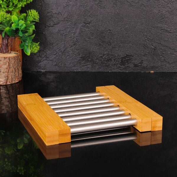 BAMBU KENARLI, AYARLANABİLİR KROM NİHALE (1395)