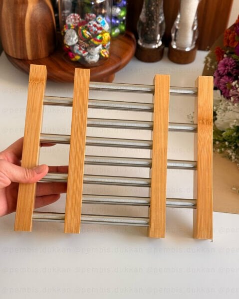 BAMBU KENARLI, AYARLANABİLİR KROM NİHALE (1395)