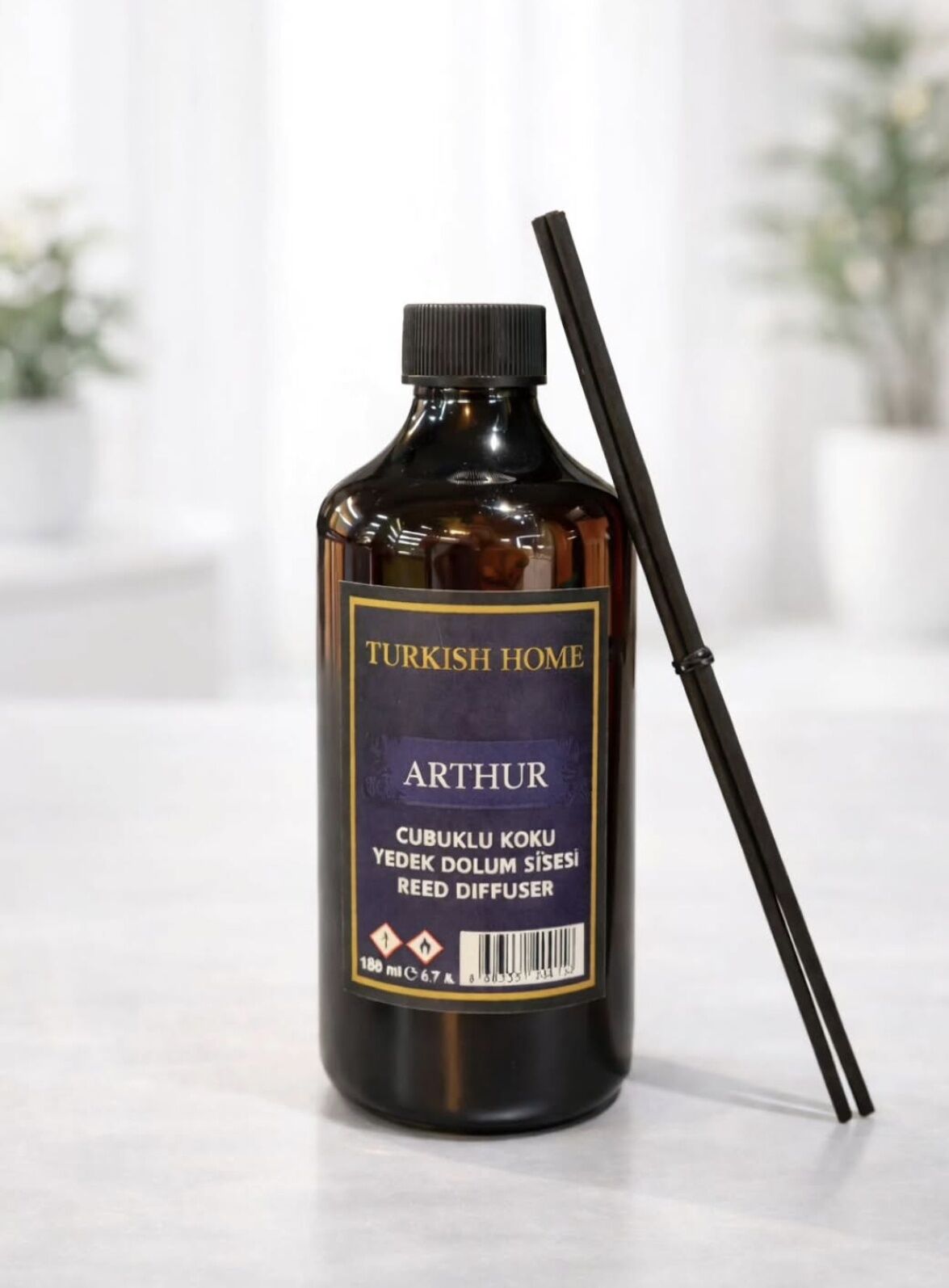 500ml Turkısh Home Arthur Oda Kokusu Dolum & Yedek Şişe