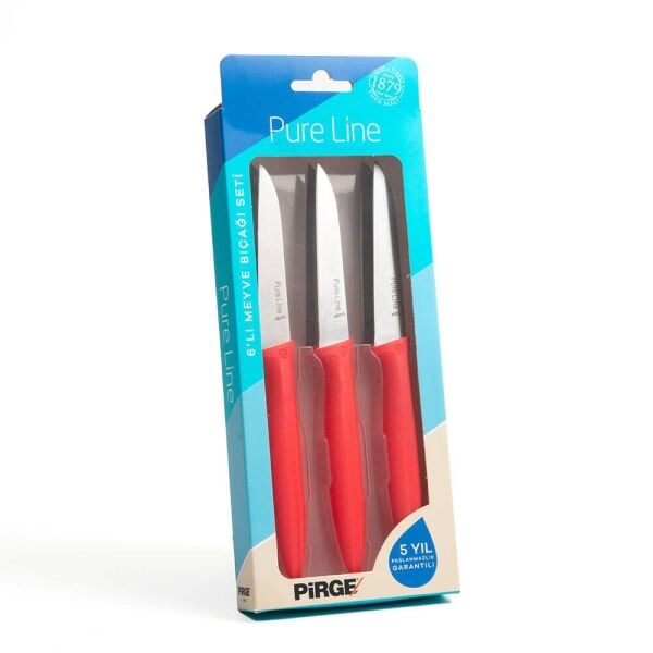 PURE LİNE MEYVE BIÇAĞI SETİ 9CM (6'LI) - 46010