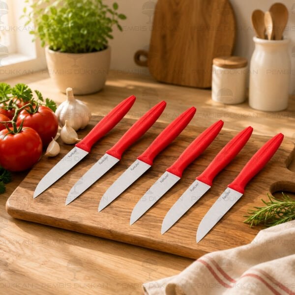 PURE LİNE MEYVE BIÇAĞI SETİ 9CM (6'LI) - 46010